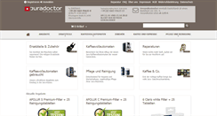 Desktop Screenshot of juradoctor.de